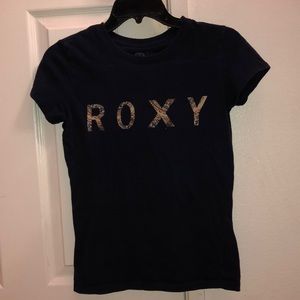 Blue Roxy tee